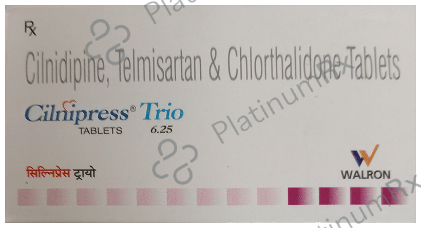 Cilnipress Trio 6.25 Tablet