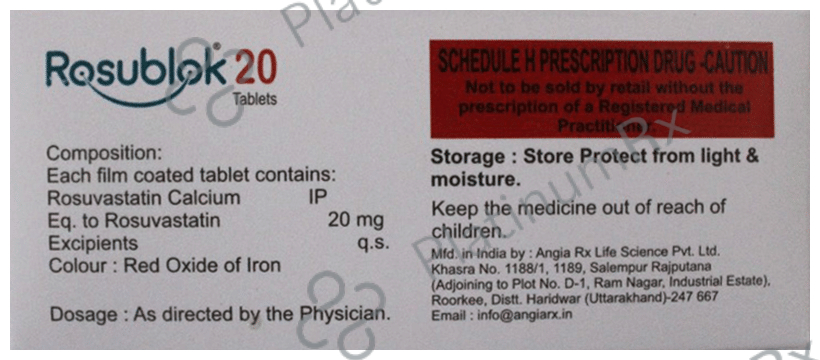 Rosublok 20mg Tablet
