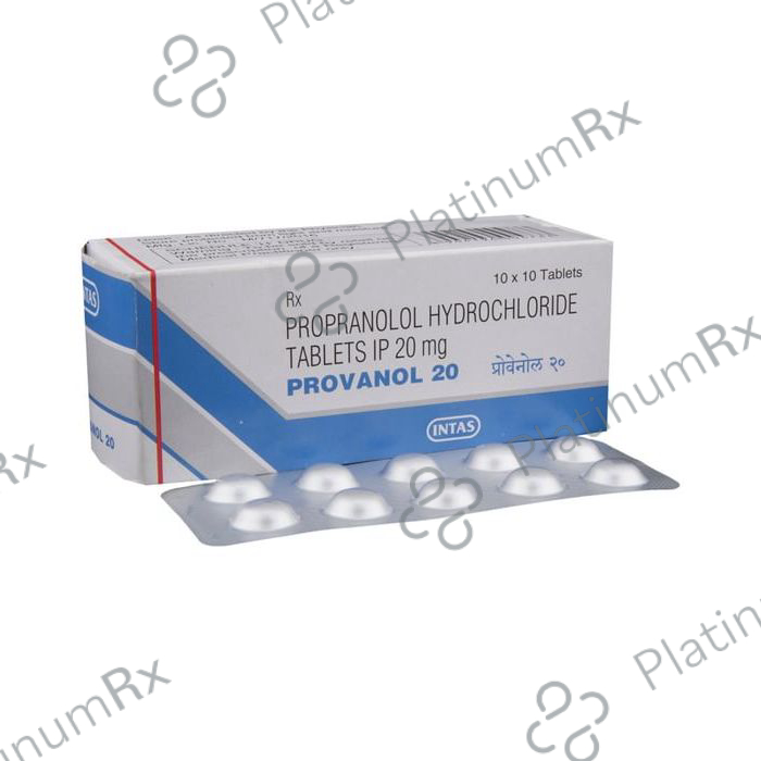 Provanol 20mg Tablet 10s