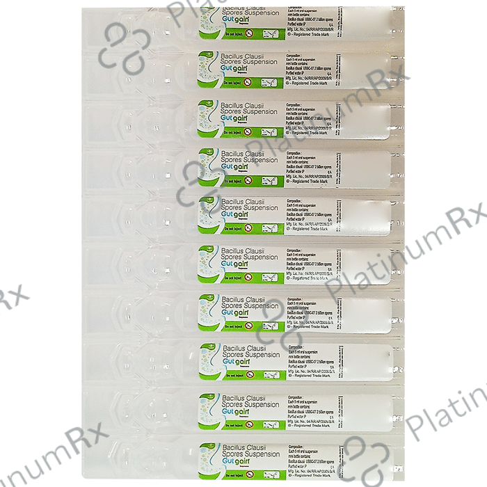 Gutgain Oral Suspension (5ml Each) 10s