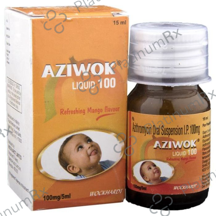 Aziwok 100mg Liquid 15ml