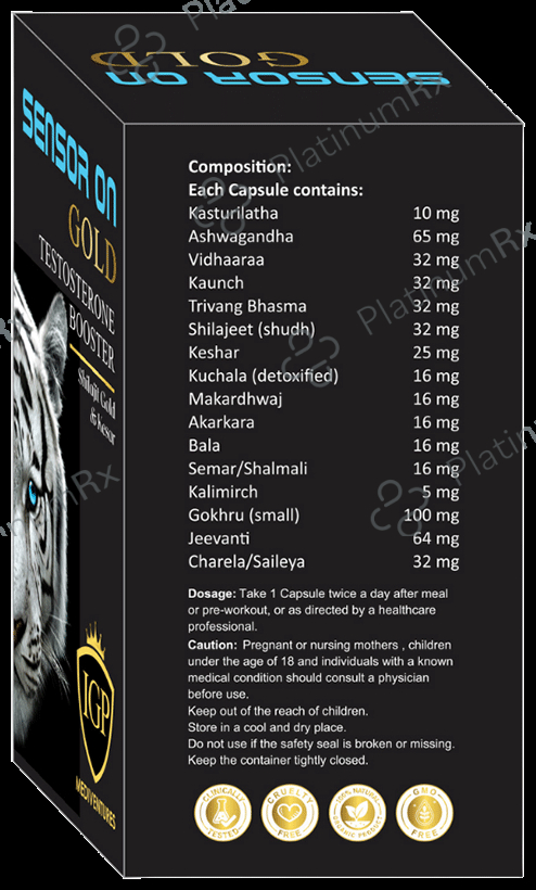 IGP Mediventures Sensor On Gold Capsule