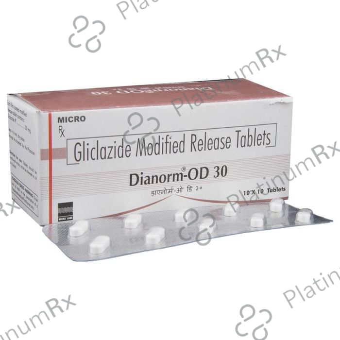 Dianorm OD 30mg Tablet MR 10s