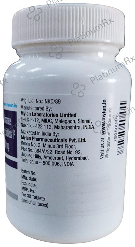 Telura Tablet 30 tablets Tablet Mylan Pharmaceuticals Pvt Ltd - A Viatris Company