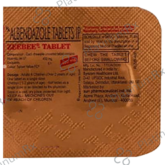 Zeebee 400mg Tablet 1s