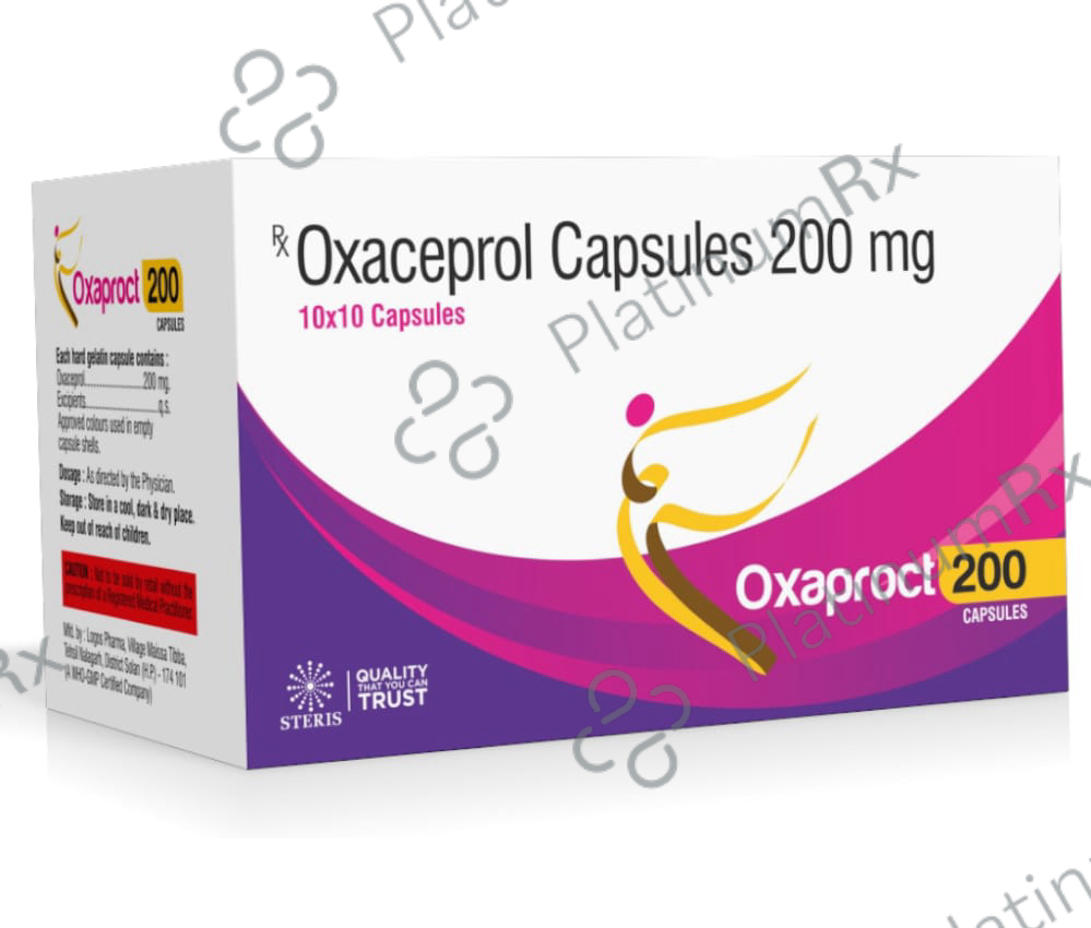 Oxaproct 200mg Capsule 10s