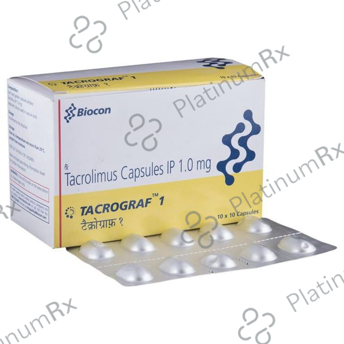 Tacrograf 1mg Capsule 10s