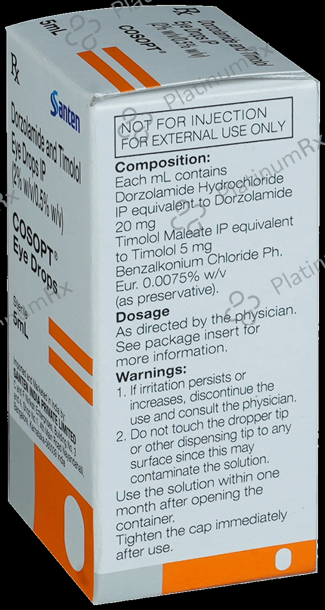 Cosopt Eye Drop