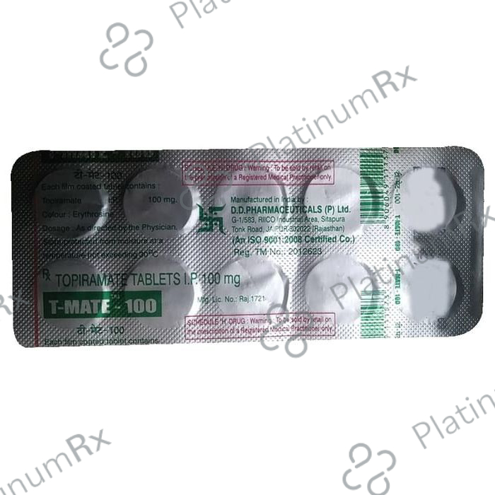 T Mate 100mg Tablet