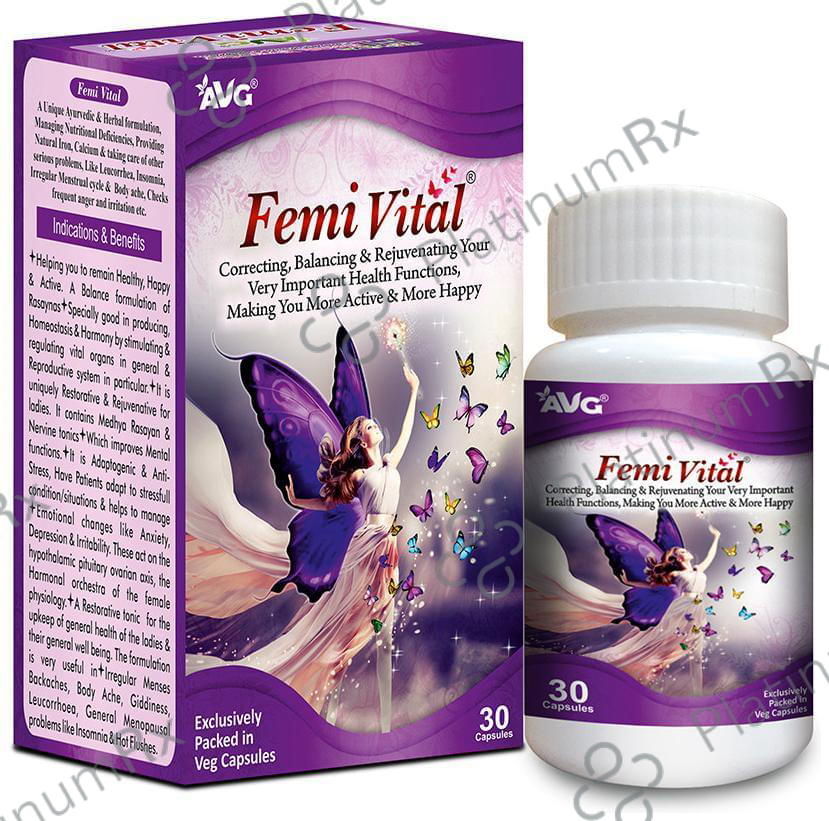 AVG Femi Vital Veg Capsule