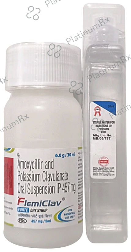 Flemiclav Forte 400/57mg Dry Syrup 30ml