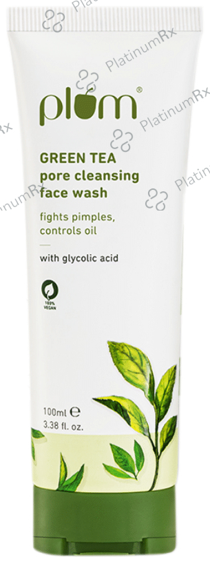Plum Green Tea Pore Cleansing with Glycolic acid Face Wash