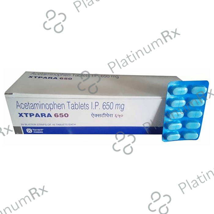 XTPara 650mg Tablet 10 Tablet