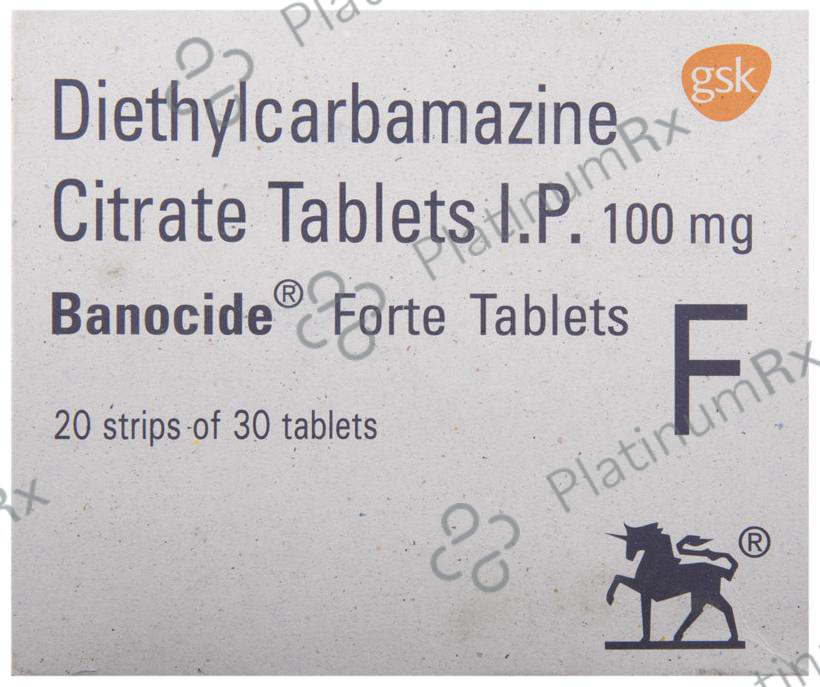 Banocide Forte 100mg Tablet 30s