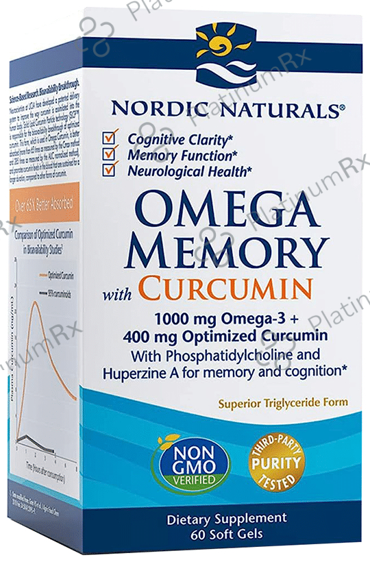 Nordic Naturals Omega Memory with Curcumin