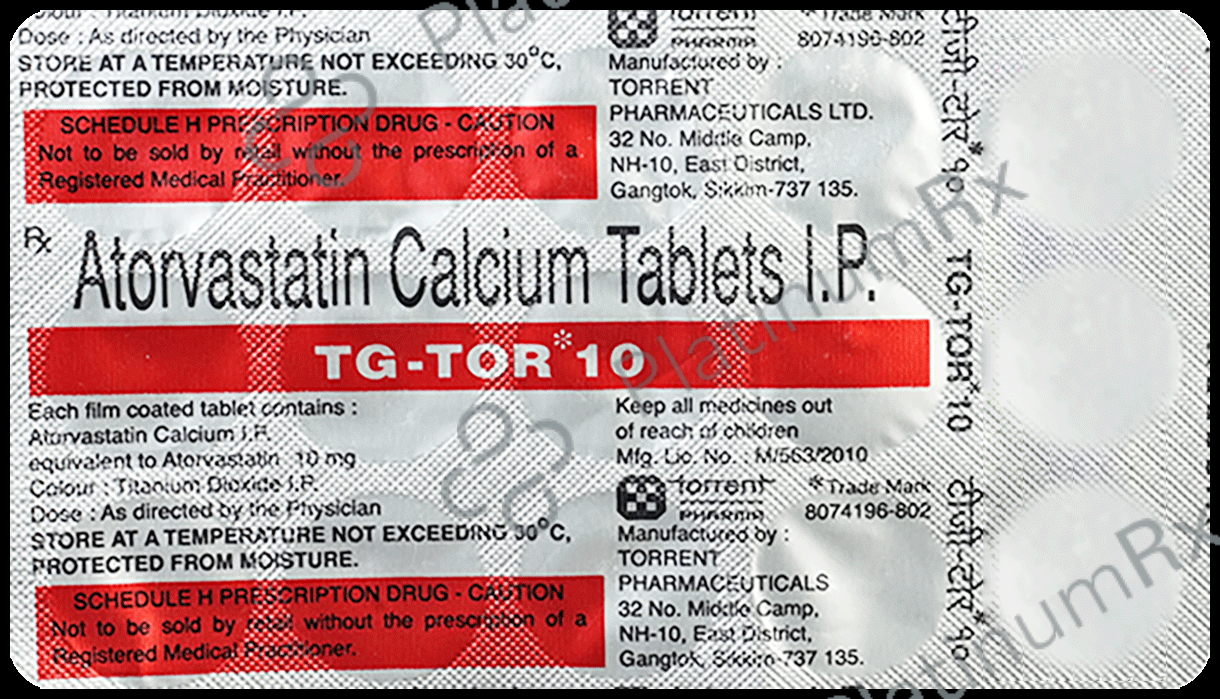 TG Tor 10mg Tablet 15s