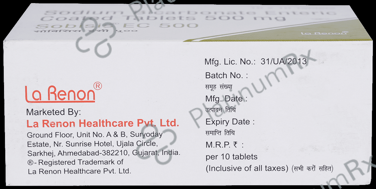 Sobisis EC 500mg Tablet 10s