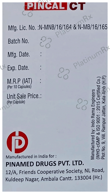 Pincal CT Softgel Capsule