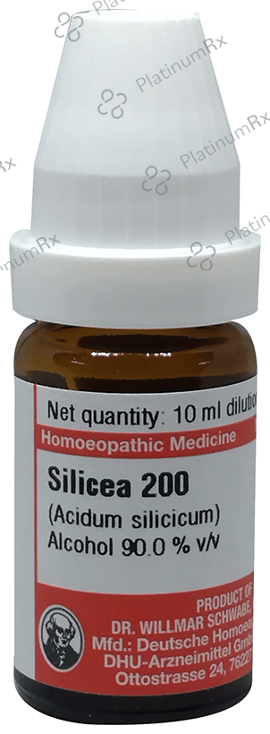 Dr Willmar Schwabe Germany Silicea Dilution 200