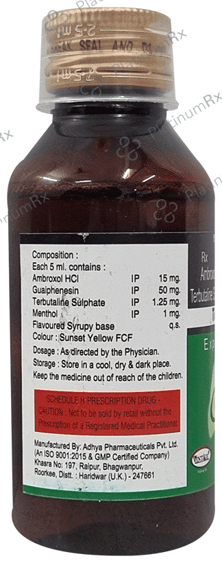 Tussiva-X Expectorant