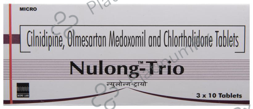 Nulong Trio 12.5/10/20mg Tablet 10s
