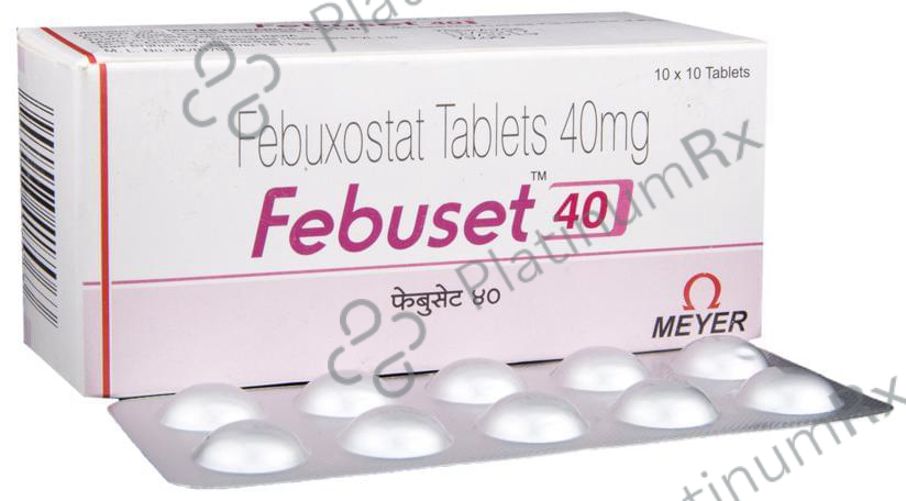 Febuset 40mg Tablet 10s