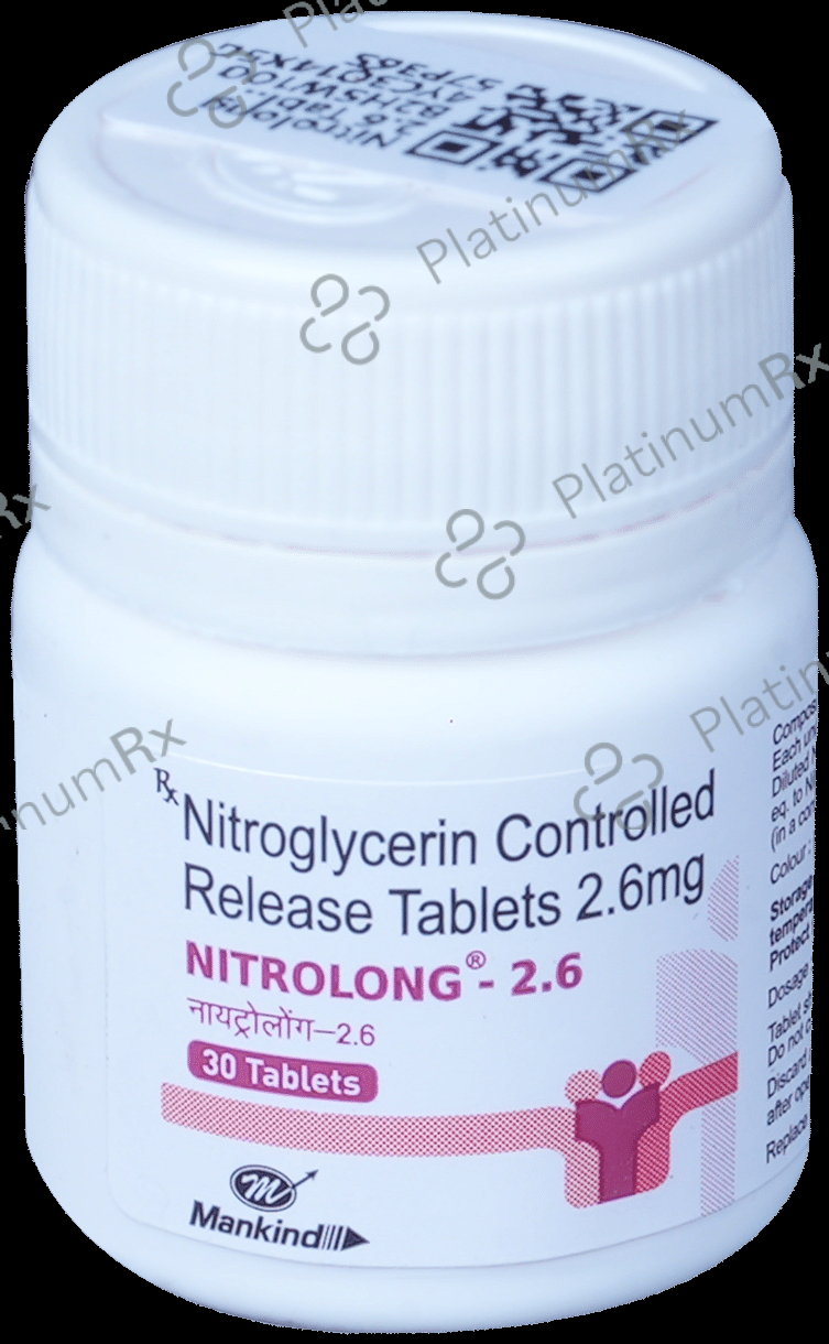 Nitrolong 2.6mg Tablet CR 30s