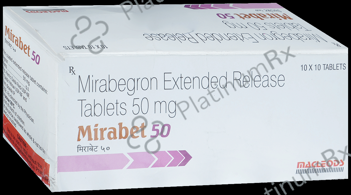 Mirabet 50 Tablet ER