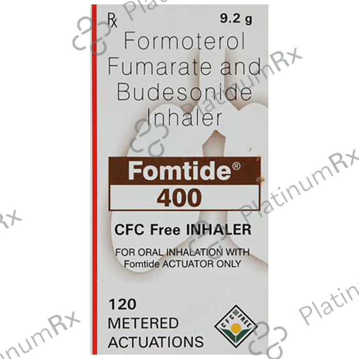 Fomtide 400/6mcg CFC Free Inhaler 120MDI