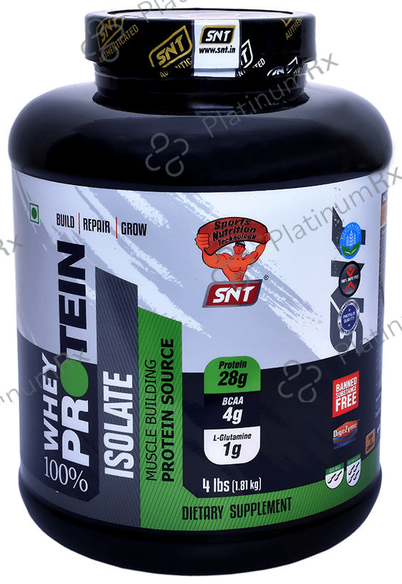 SNT 100% Whey Protein Isolate Chocolate 4 lb