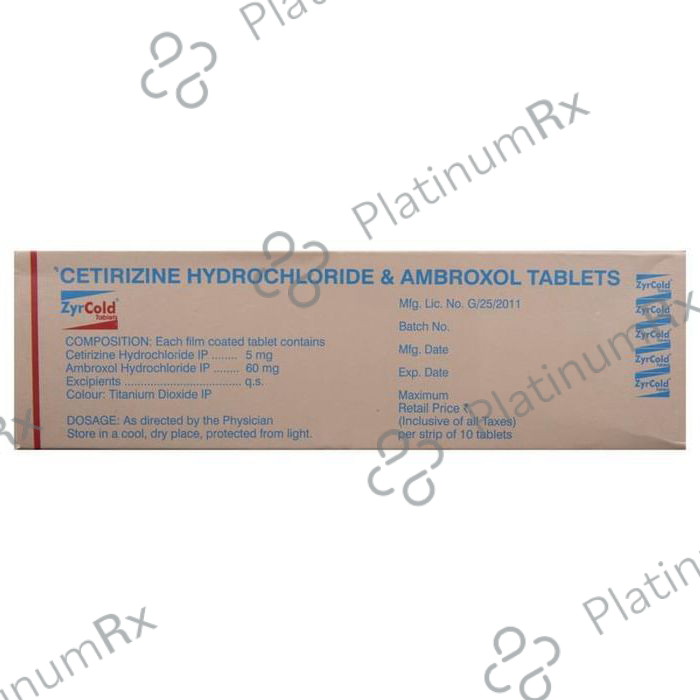 ZyrCold Tablet 10 tablets