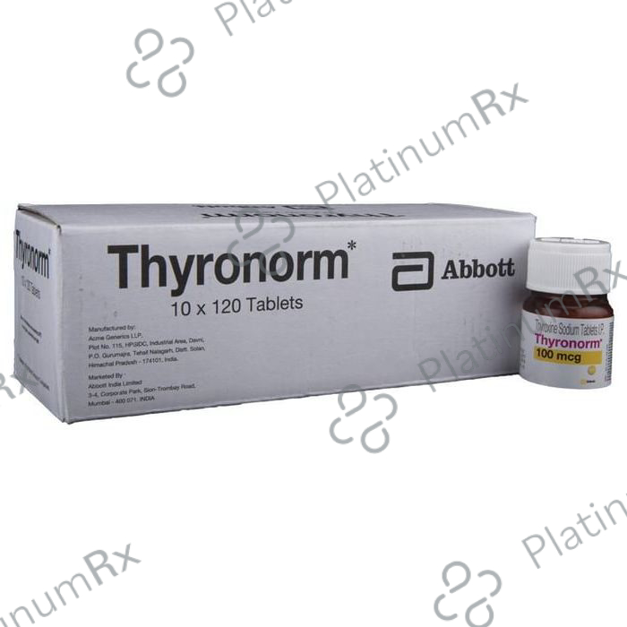 Thyronorm 100mcg Tablet 120s