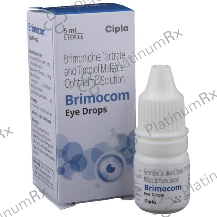 Brimocom 5/2mg Eye Drop 5ml