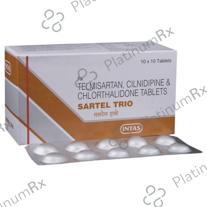 Sartel Trio Tablet 10s