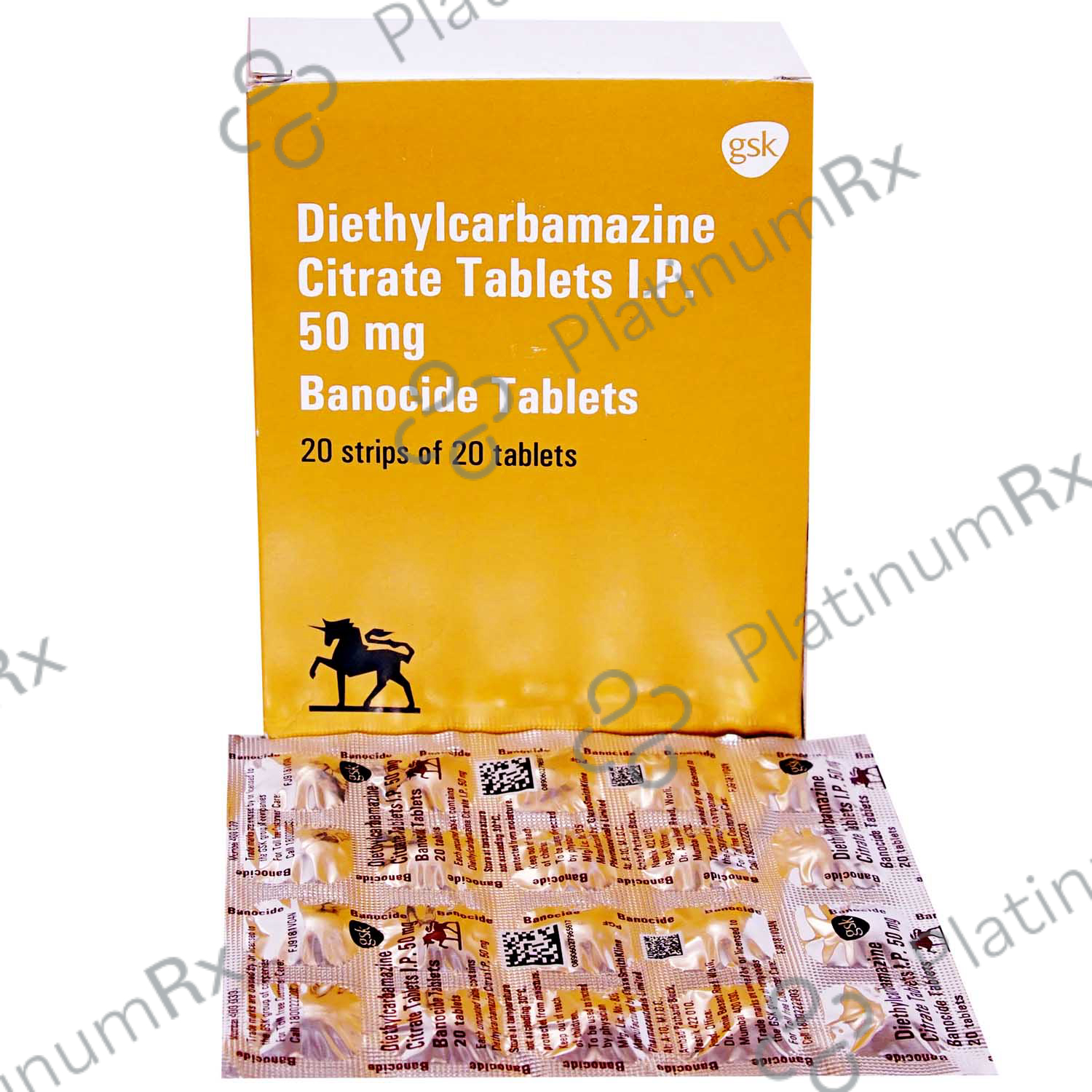 Banocide 50mg Tablet 20s