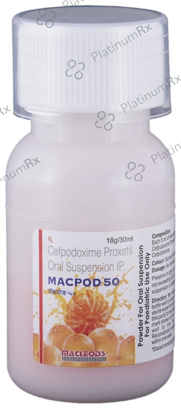 Macpod 50mg Oral Suspension 30ml