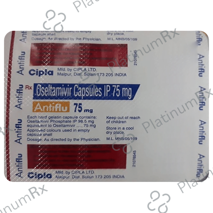 Antiflu 75mg Capsule 10s