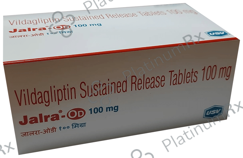 Jalra-OD 100mg Tablet SR 10 Tablet SR