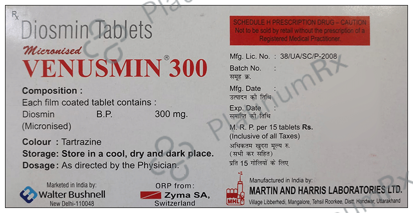 Venusmin 300mg Tablet 15s