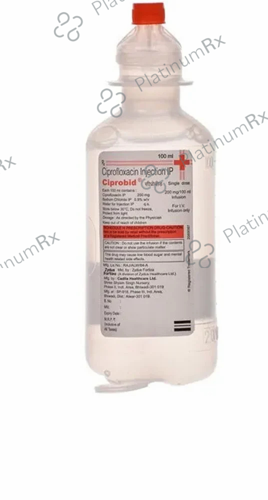 Ciprobid 200mg Infusion 100ml