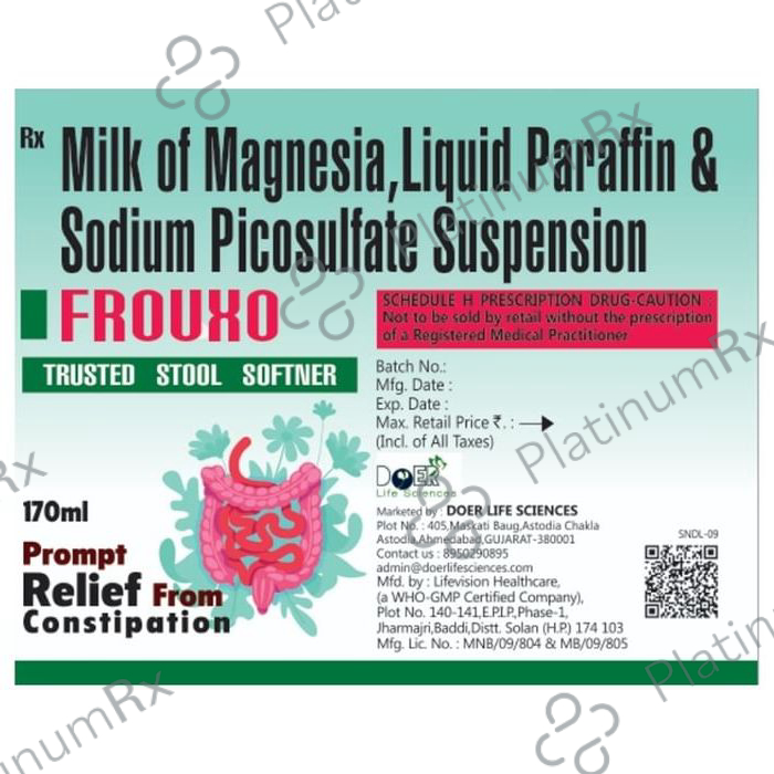 Frouxo Oral Suspension Sugar Free