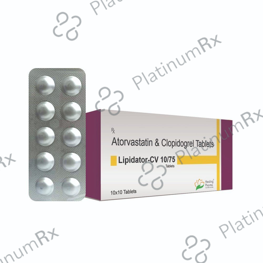 Lipidator Cv 10/75mg Tablet 10s
