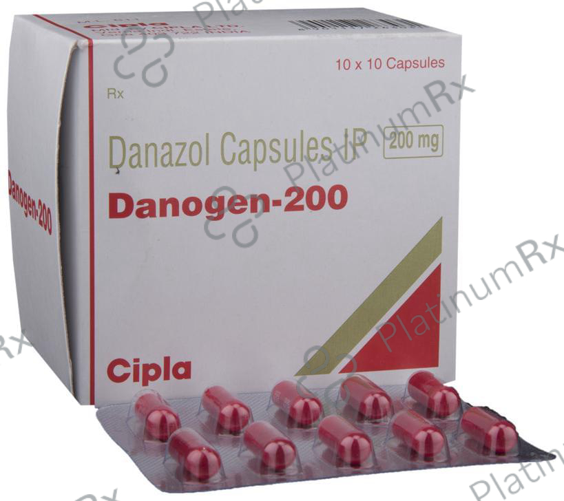 Danogen 200mg Capsule 10s