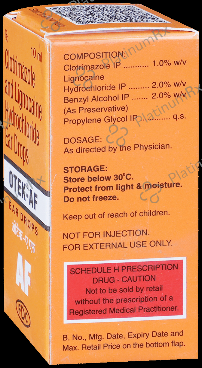 Otek AF Ear Drop 10ml