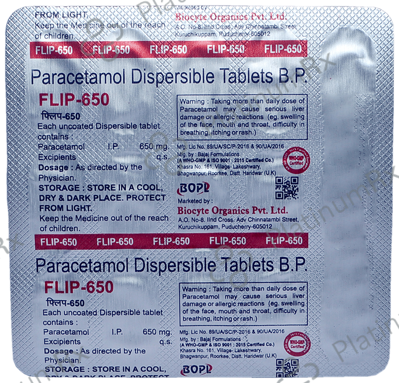 Flip 650 Tablet DT