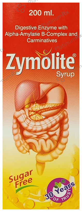 Zymolite Syrup Sugar Free 200 ml