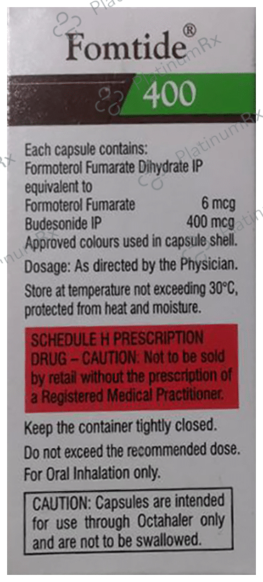 Fomtide 400/6mcg Octacaps 30s