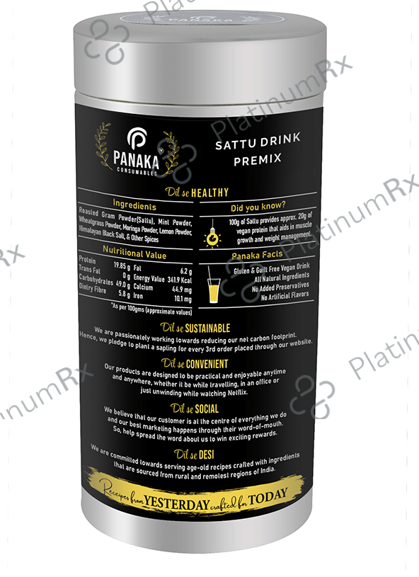 Panaka Consumables Sattu Drink Premix Classic Mystic Mint