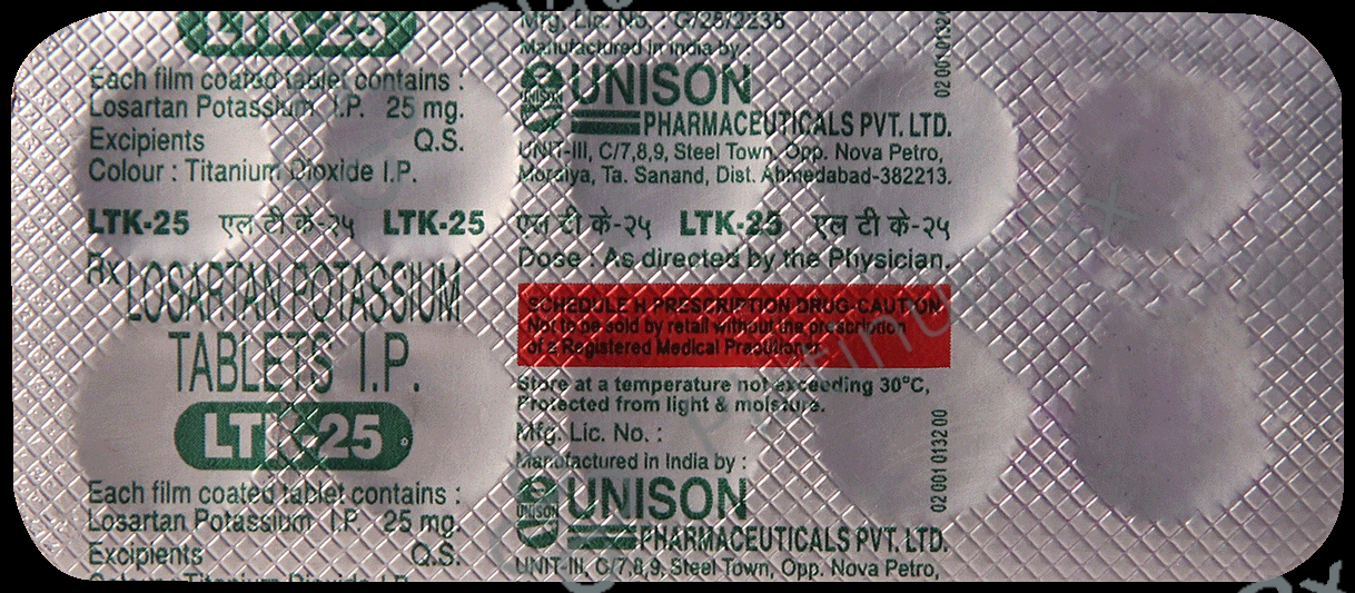 LTK 25mg Tablet