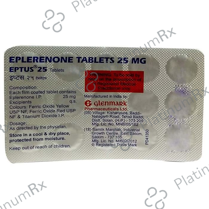 Eptus 25mg Tablet 15s